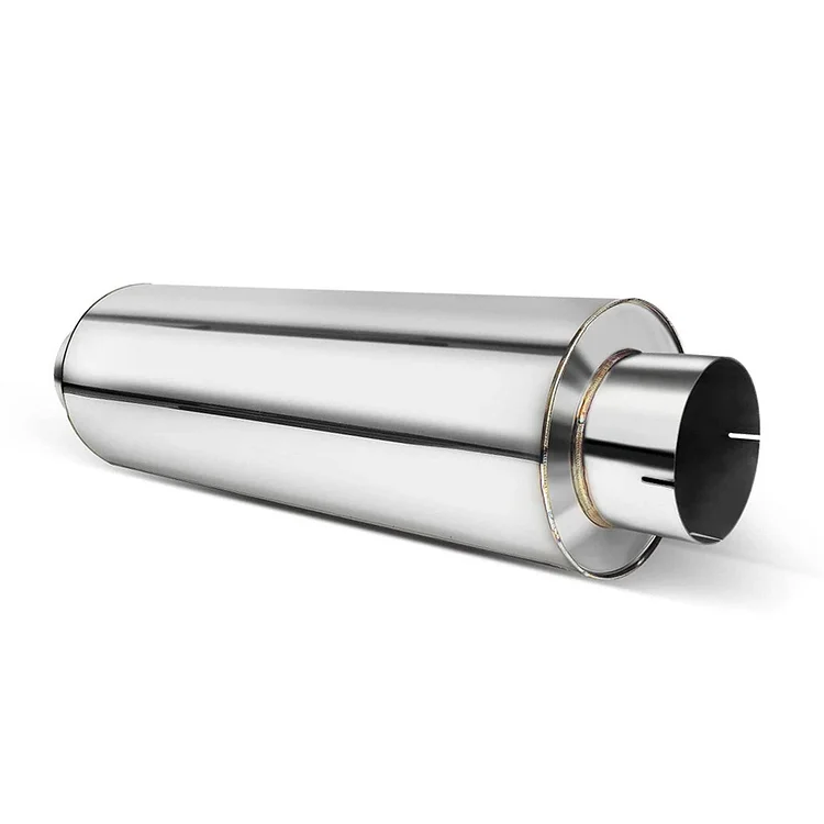4 Inch Muffler Delete Pipe 20 Inch Length for Diesel Exhaust Stainless Steel