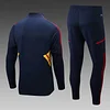 2022/2023 Arsenal Half-Pull Training Suit Royal Blue Football Shirt 1:1 Thai Quality Set