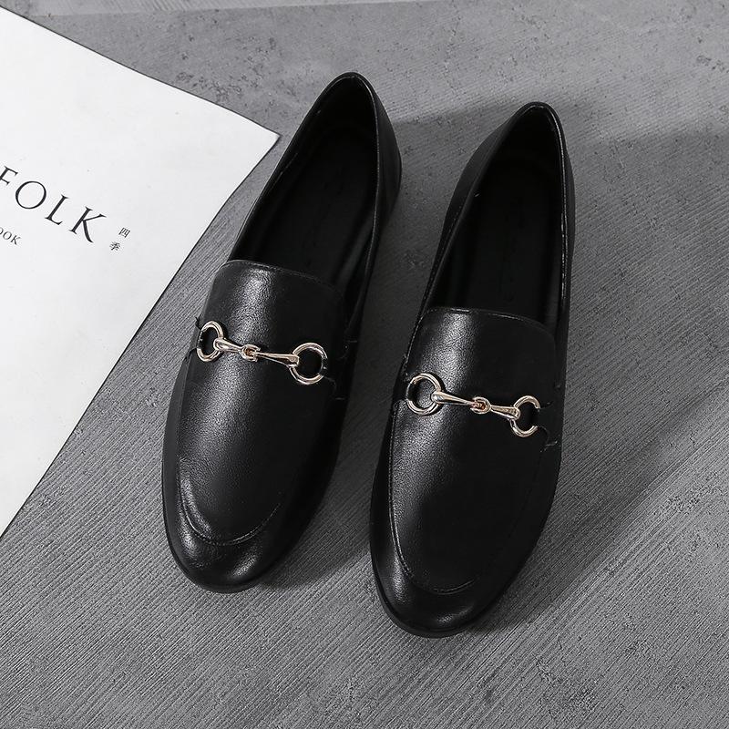 Mature Women British College Style Retro Shoes