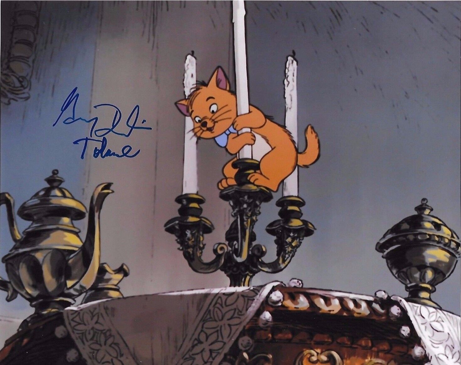 Gary Dubin (1959-2016) The Aristocats Original Signed 8x10 Photo Poster painting #7