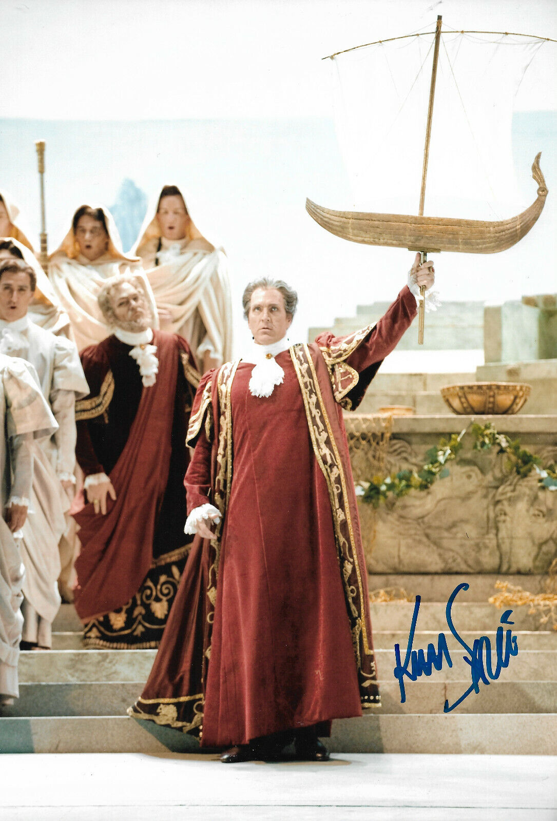 Kurt Streit Opera signed 8x12 inch Photo Poster painting autograph