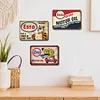 3PCS Esso Oil - Metal Tin Signs Set(8*12Inch/12*16Inch) - Garage