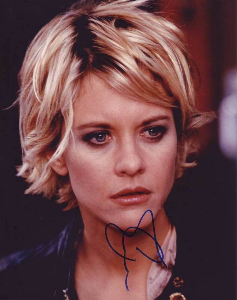 Meg Ryan In-person AUTHENTIC Autographed Photo Poster painting SHA #11529