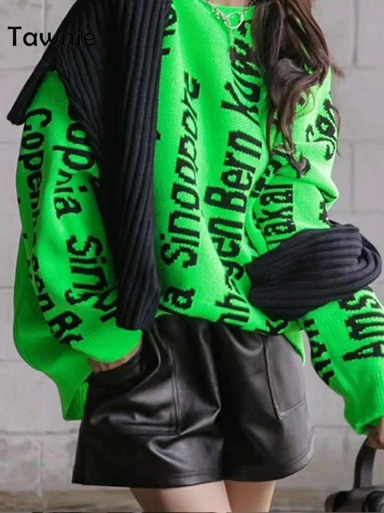 Tawnie Mini Sweater Dress Women Knitted O Neck Long Sleeve Oversized Sweater Dresses Autumn Winter Sexy Dress For New Year 2022