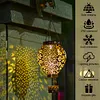 Solar Hanging Hot Air Balloon Lamp IP65 Waterproof Light for Outdoor Garden Yard