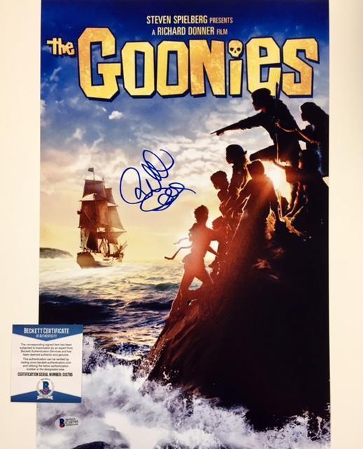 RICHARD DONNER Auto GOONIES Signed 11x17 Movie Poster Photo Poster painting BAS Beckett COA (c2)