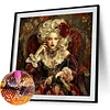 Retro Girl - Diamond Painting - Full Round Drill (Canvas|40*40cm)
