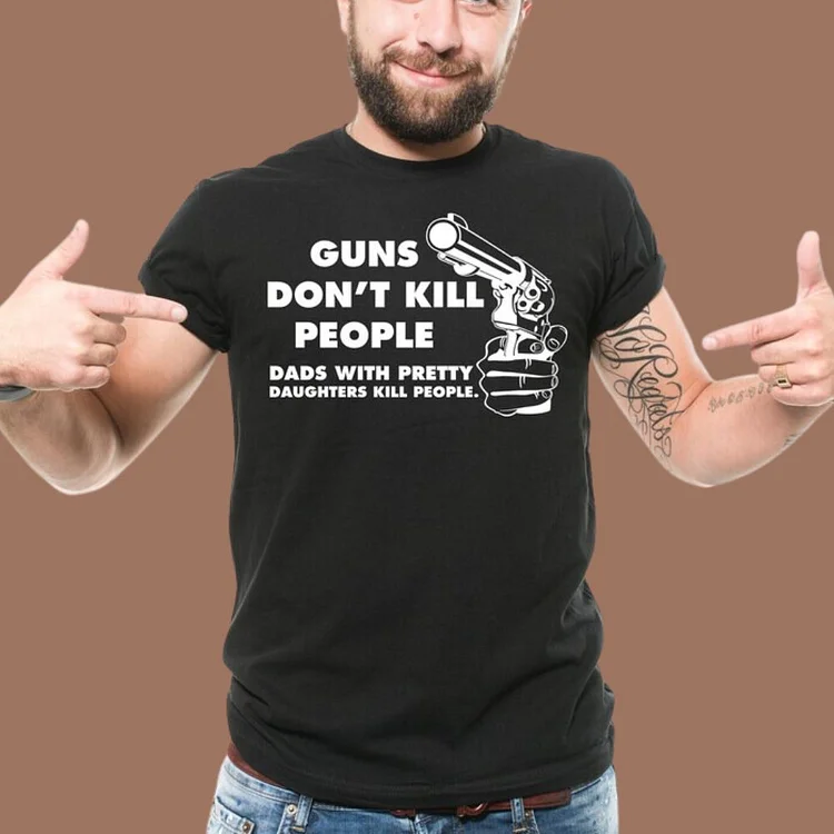 Father's Day T-shirt Gift for Father T-shirt 10 Rules For Dating My Daughter Gift For Dad Mens Funny Shirt Birthday Christmas Fathers day