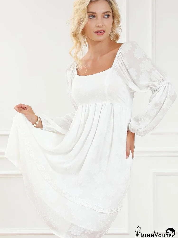 Pretty White Mini Dress