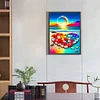 (40*60cm)Seaside - Full Round Drill Diamond Painting