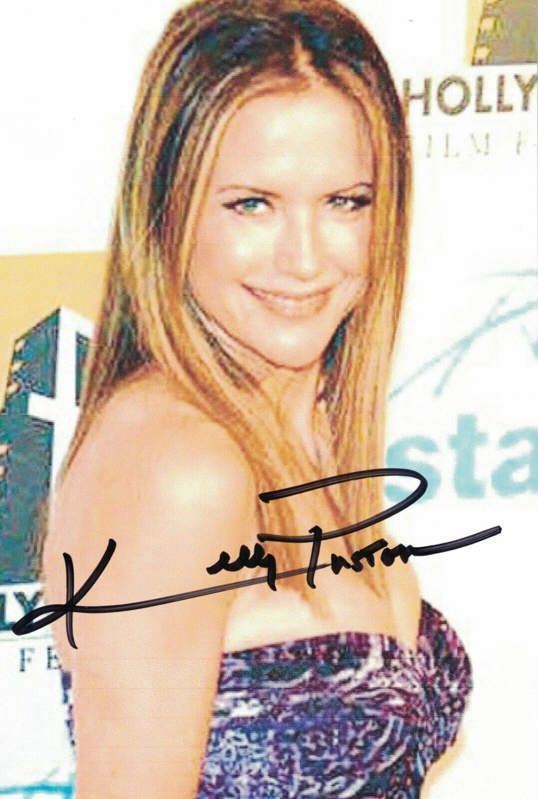 Kelly Preston Signed Autographed 4 x 6 Photo Poster painting Actress Model Sexy C