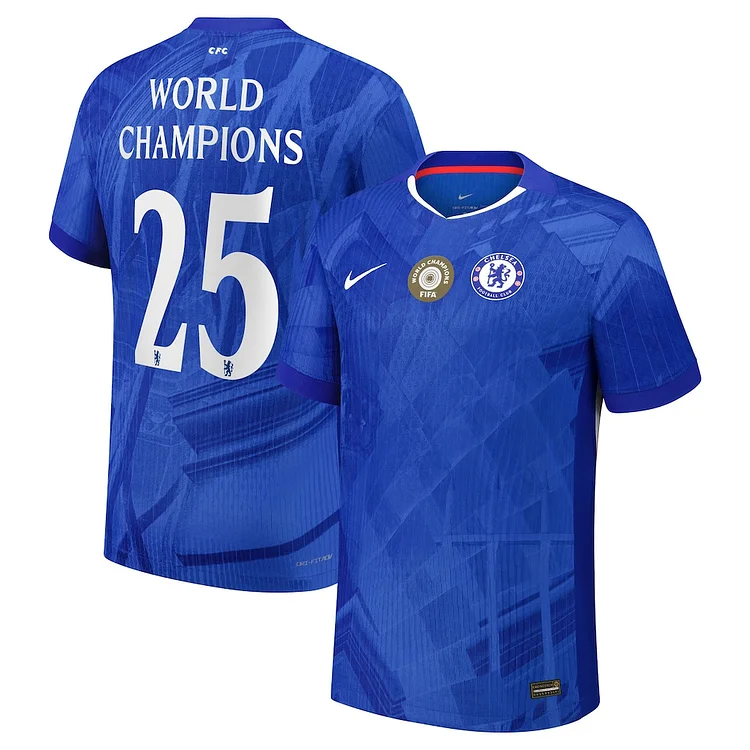 【S~4XL】Chelsea 2025 Club World Cup Champions Jersey