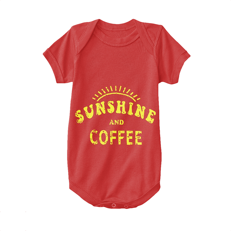 Sunshine And Coffee, Coffee Baby Onesie