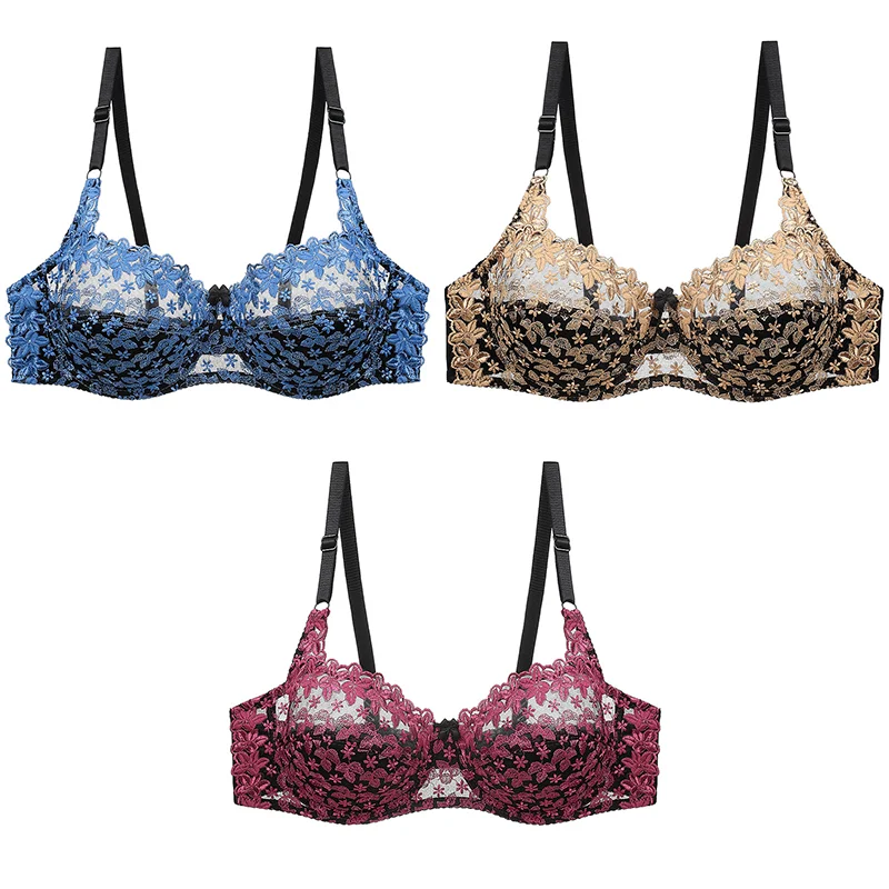 Shegrienyc【PAY 1 GET 3】Adjustable Comfortable Soft Thin Breathable Bra