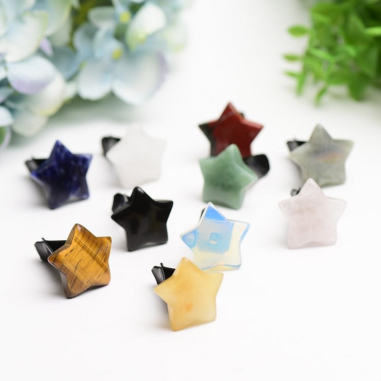 Crystal Star Car Air Vent Clips for Home Decoration