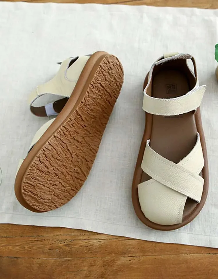 Summer Close Toe Flat Sandals
