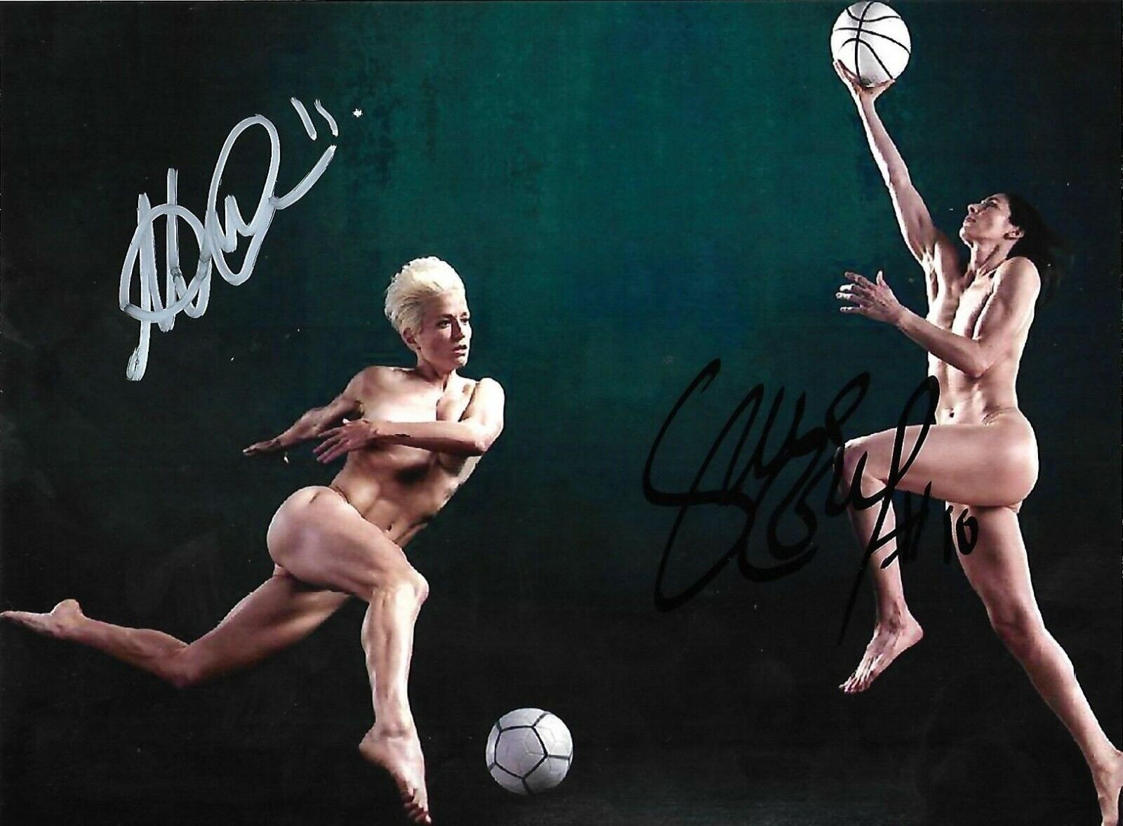 Megan Rapinoe and Sue Bird signed Autographed Photo Poster painting RARE HOT SEXY