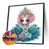 Diamond Painting-DIY Crystal Rhinestone Peacock Girl