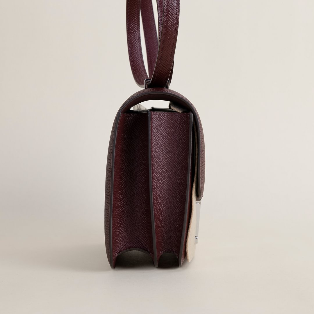 Constance 18CM Epsom 57 Bordeaux PHW