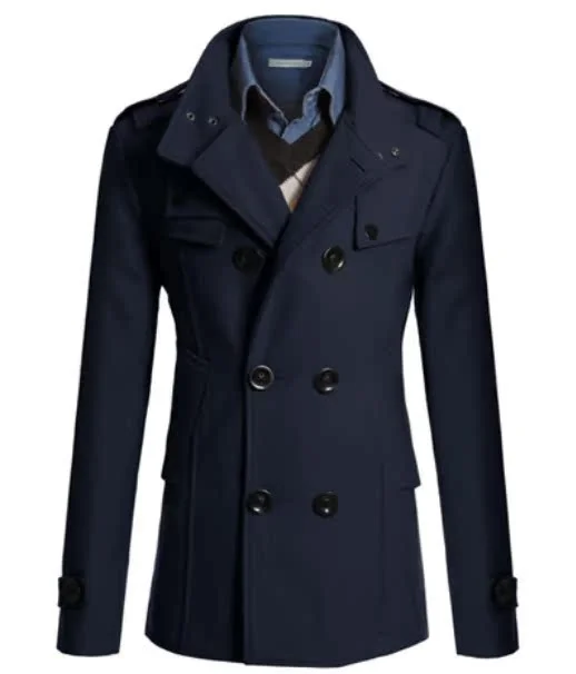 Nigikala Nigikala Sales Of New Men's Hair Coat In The Long Middle Of The Men's Coat Jacket