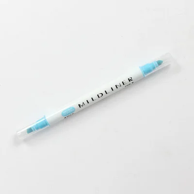 JORINALSAY 1pc Cute Double Head Fluorescent Pen Milkliner Highlighters Color Marker Pen