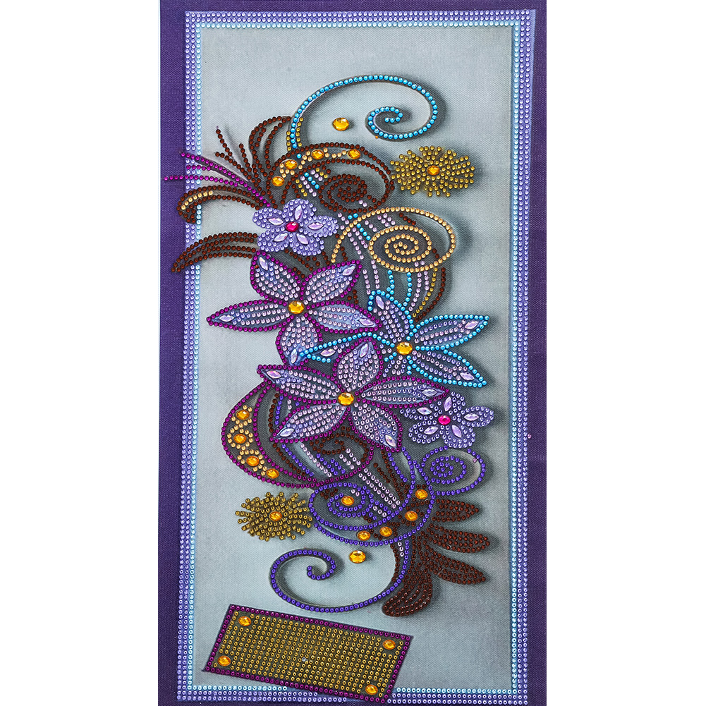 

Flower Quilling Paper - Special Shaped Diamond Painting - 30*50CM, 501 Original