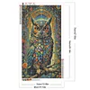 (40*70cm)Owl - Full Round Drill Diamond Painting