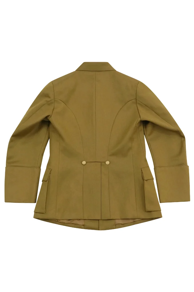   German Political Party Leader Brown Gabardine Service Dress Tunic German-Uniform