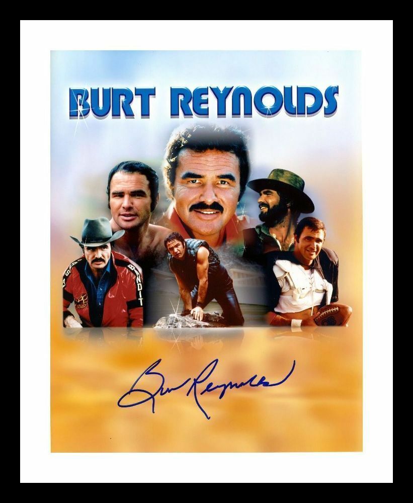 Burt Reynolds Autograph Signed & Framed Photo Poster painting 1