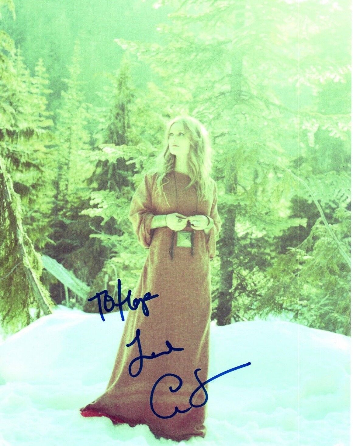 Alison Sudol Signed Autograph 8x10 Photo Poster painting Fantastic Beasts Actress COA VD