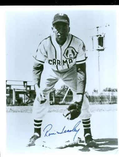 Ron Teasley Autograph Negro League 8x10 Photo Poster painting Jsa Authentic