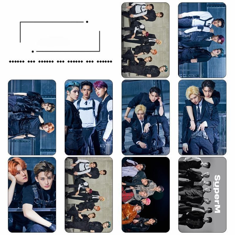 Super M Jopping Card Sticker