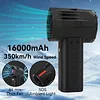 Powerful Mini Jet Turbo Fan 1500g Instant Thrust Portable Car Dryer Fan Rechargeable Violent Turbo Fans for Outdoor Travel Commute Beach Vacation