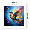 Colorful Hummingbird-11CT Stamped Cross Stitch 40*40cm/15.75*15.75in