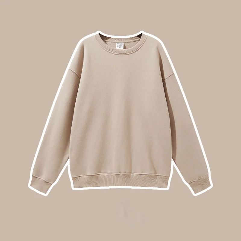 Solid Color Classic Pullover