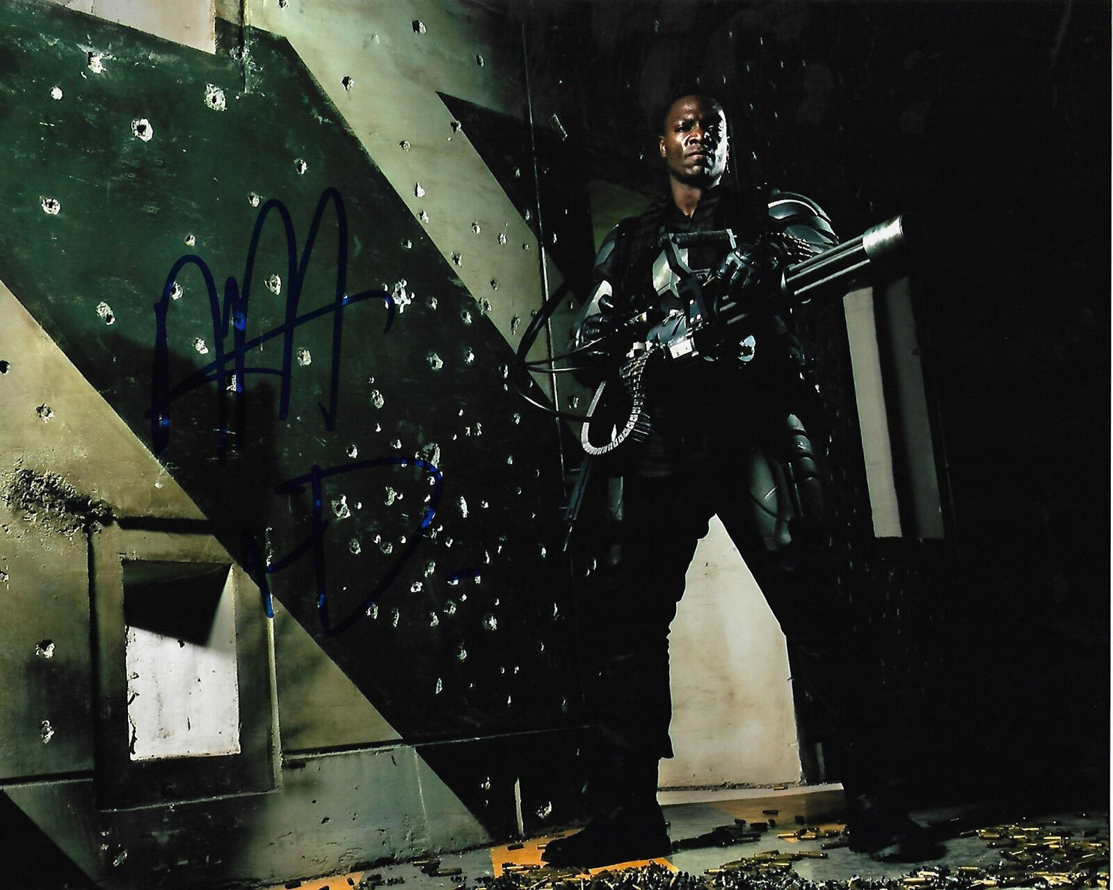 ADEWALE AKINNUOYE-AGBAJE G.I. JOE AUTOGRAPHED Photo Poster painting SIGNED 8X10 #2 HEAVY DUTY