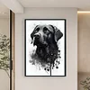 (Stamped/Counted) Labrador-11CT/14CT Cross Stitch 40*60cm(Big Size)