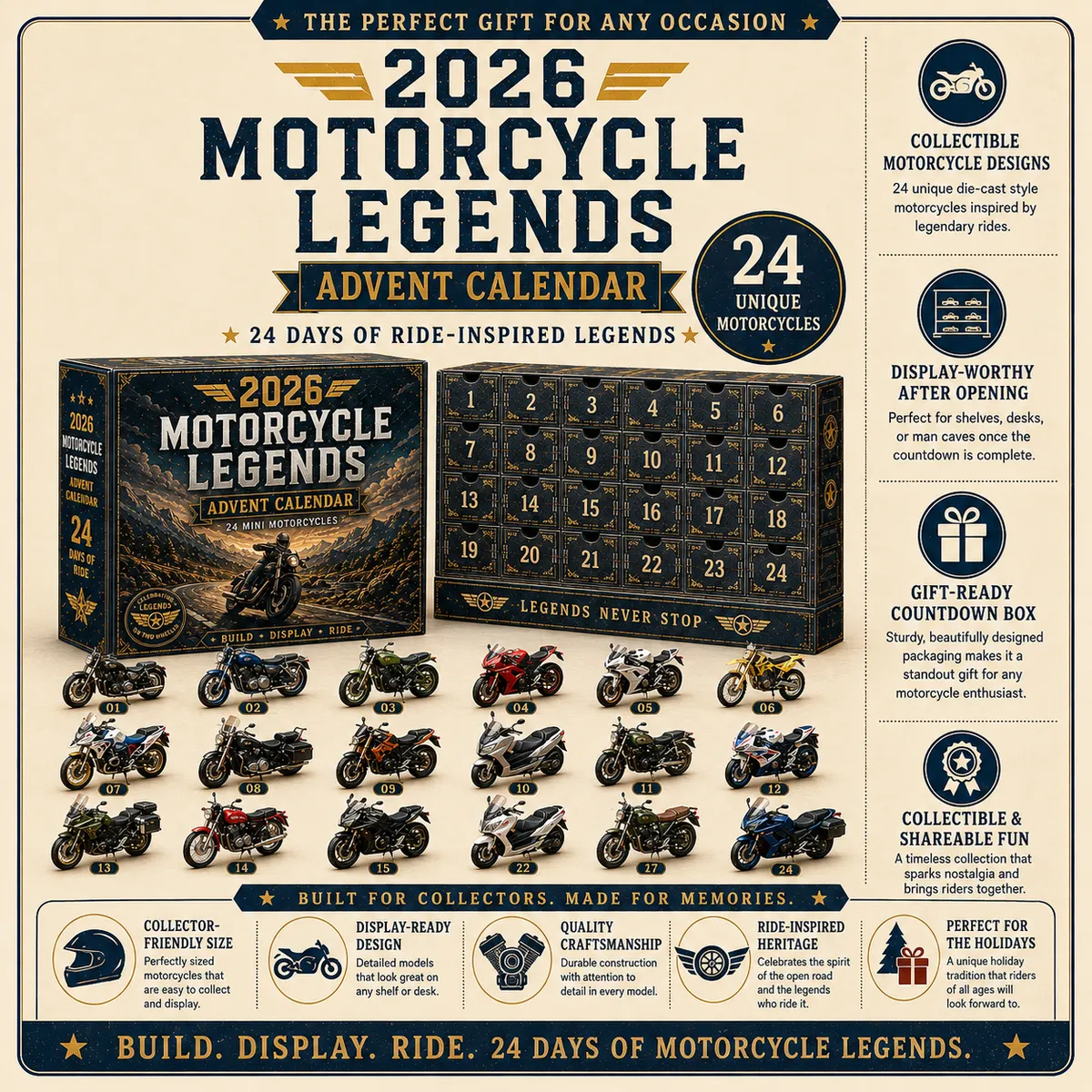 Motorcycle Collection Display