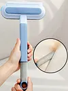 Pet Multi-function Brusher Long Handle Manual Hair Remover Brush for Carpet Bed