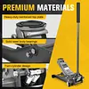 [US Local Warehouse] 3T Horizontal Hydraulic Jack Adjustable Dual Pumps Hydraulic Lift Auto Repair