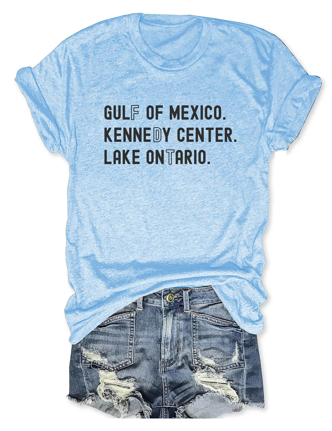 Gulf Of Mexico Kennedy Center Lake Ontario T-shirt