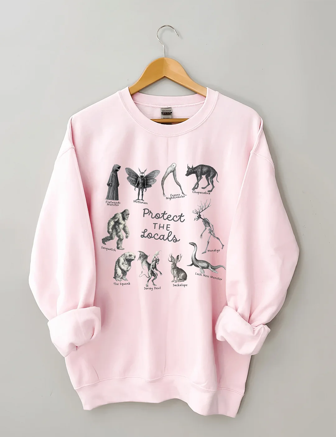 Protect The Locals Cryptid Sweatshirt