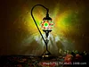 Retro Turkish Coffee Little Swan Bohemian B&B Xinjiang Style Bar Mosaic Glass Table Lamp