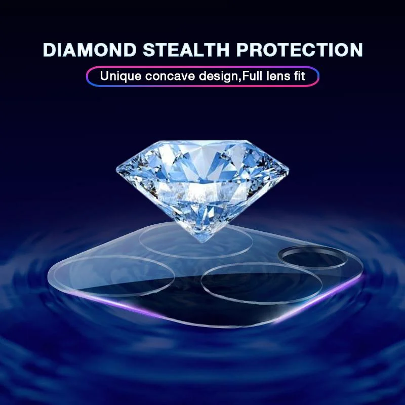 Transparent Rear Camera Tempered Glass For IPhone