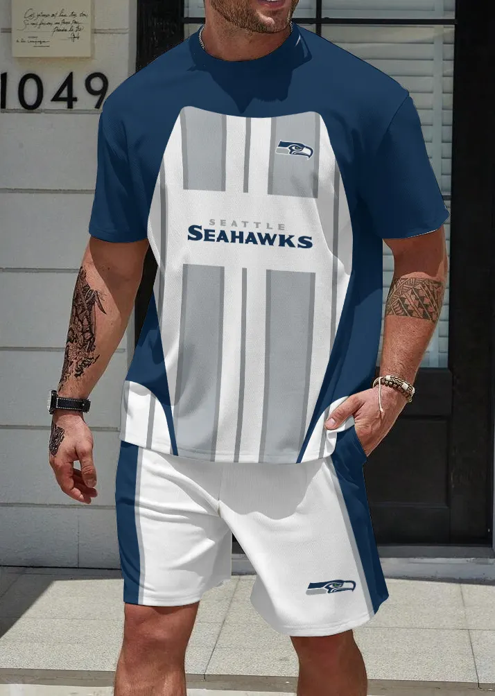 Seattle Seahawks  Limited Edition Top And Shorts Two-Piece Suits