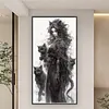 Cat Lady Full 14CT 2 Strands DIY Counted Cross Stitch Kits Large Size 50x100cm Needlework Embroidery Kit for Beginners Adults Gift Home Wall Decor