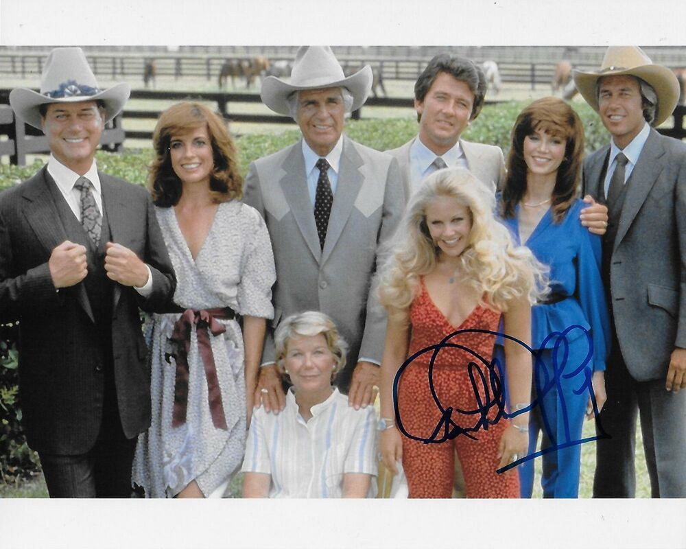 Patrick Duffy Dallas Original Autographed 8X10 Photo Poster painting #22 signed at HollywoodShow