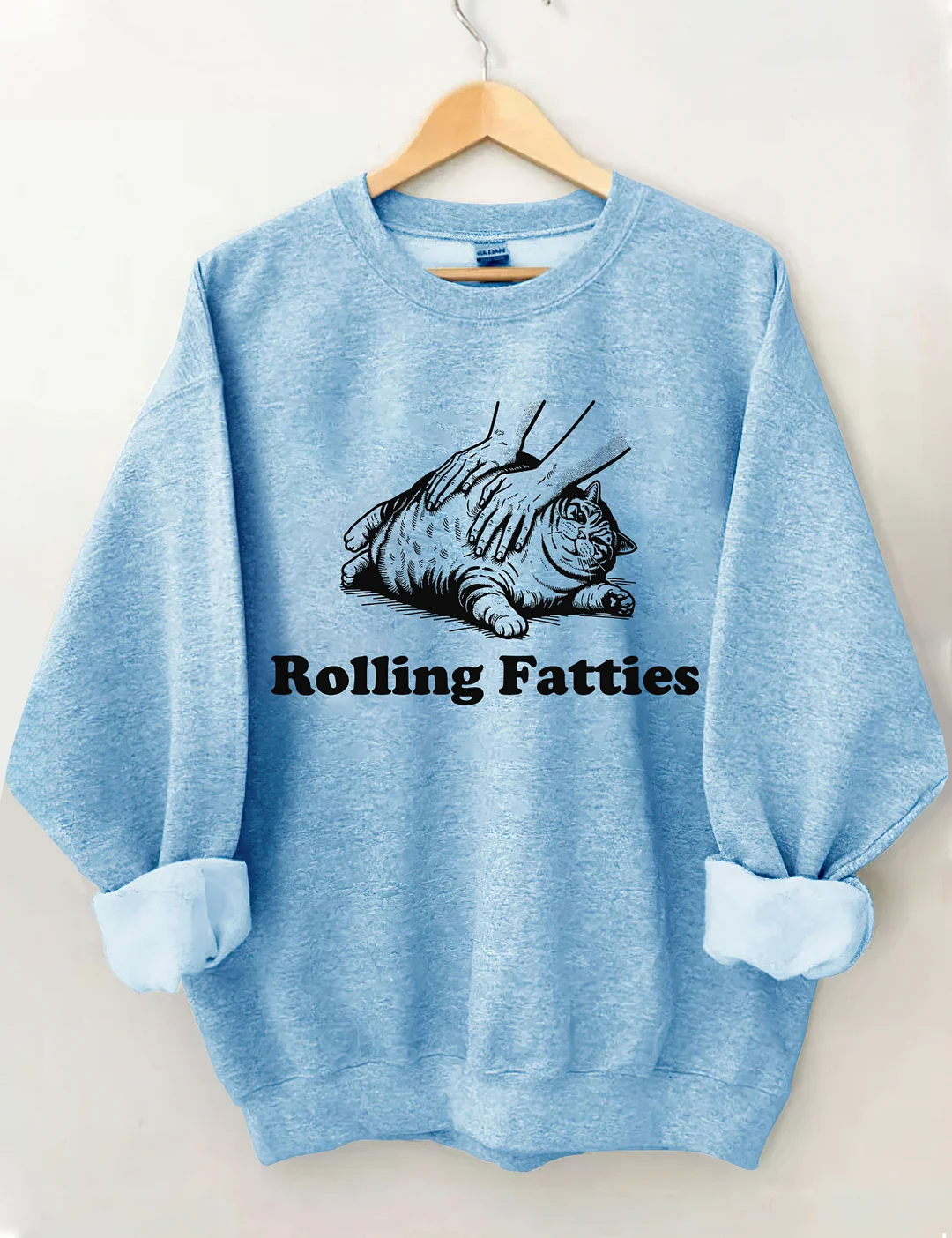 Rolling Fatties Cat Sweatshirt
