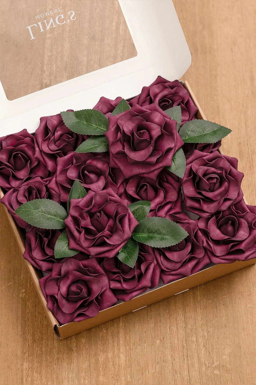3.5" Foam Avalanche Rose with Stem - 16 Colors