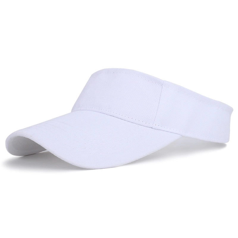 Unisex Basic Solid Color Wide Eaves Sun Hat